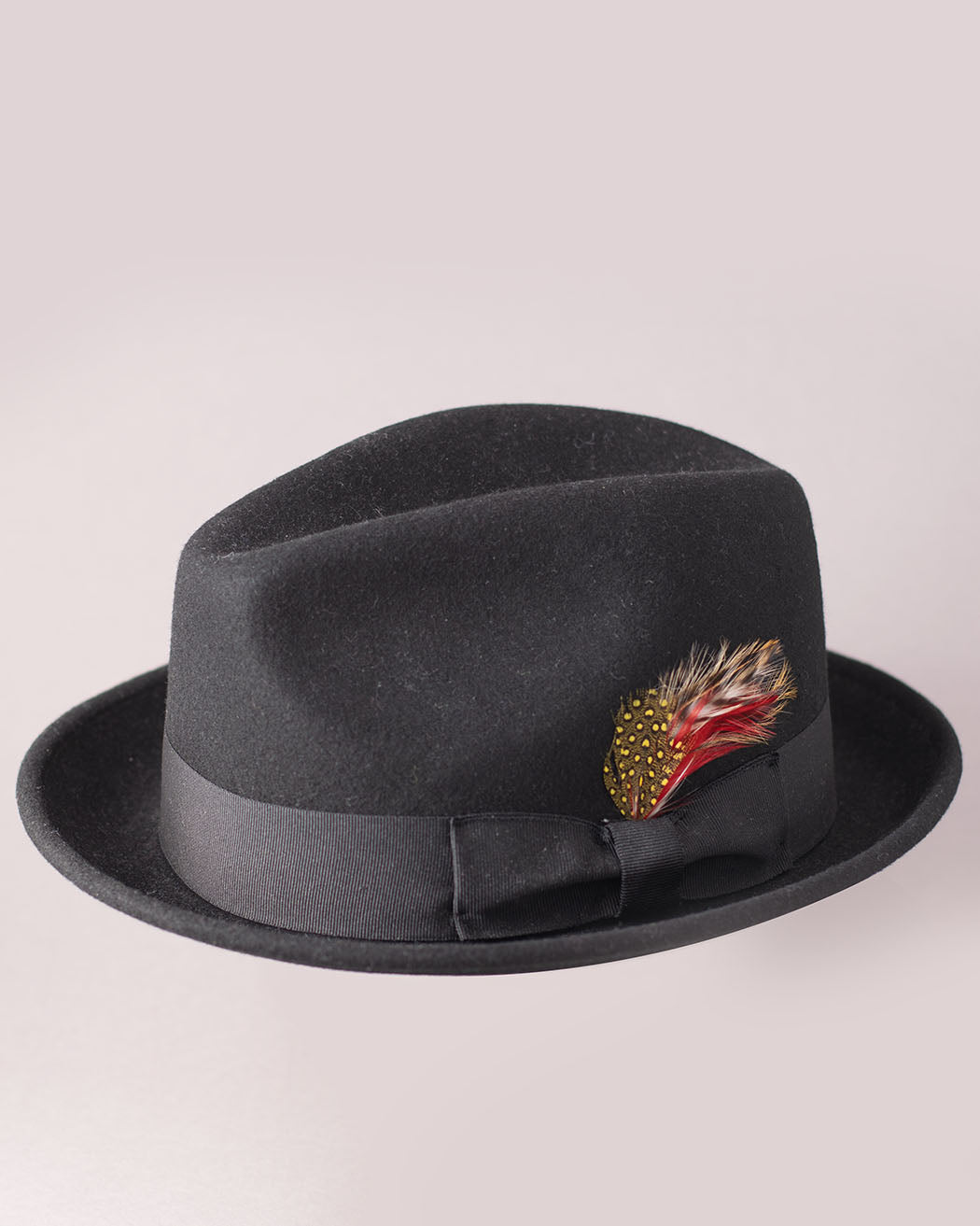 MAZ M.A.Z, Crushable C-Crown Trilby Hat, CC308, Black  Pick Up | Düsseldorf